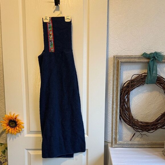 Navy Kids Hooded Bath Towel - NWT - Picture 1 of 6